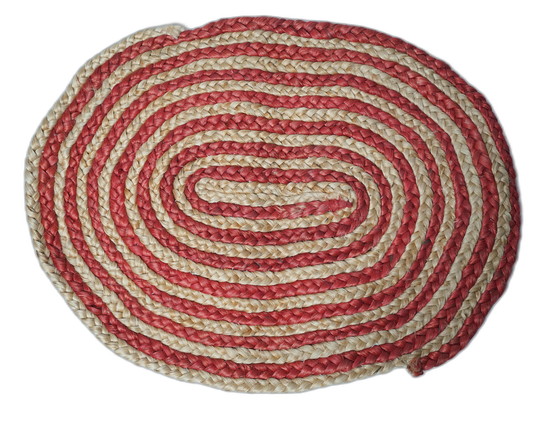 Handmade Jute Door Mat – Circular Shape