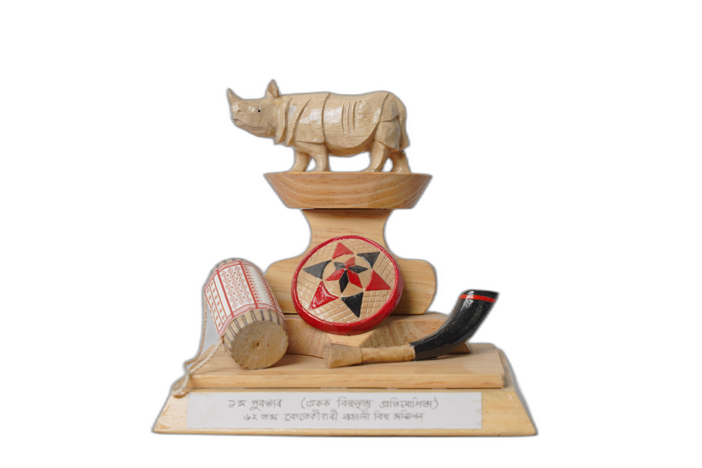 Handmade Bihu Wooden Momentous
