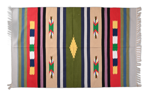 Hand Loom Multi Colour Dari